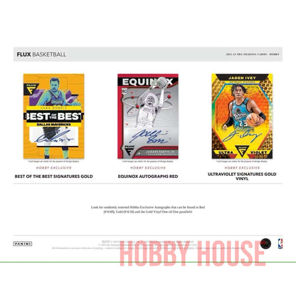 Panini Flux 2022-23 Basketball Blaster 6 Packs