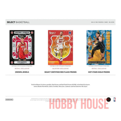 Panini Select Basketball 2024-25 Blaster 6 Packs