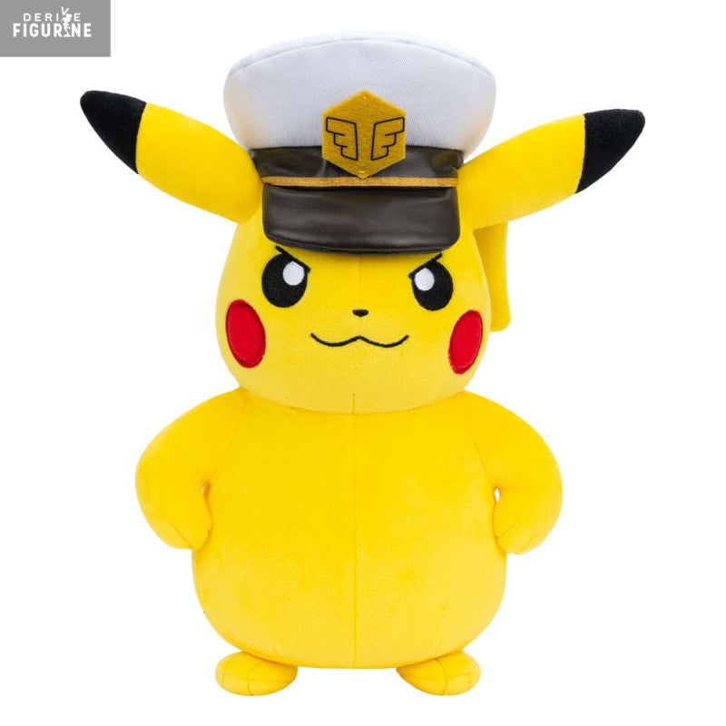 Peluche Captain Pikachu