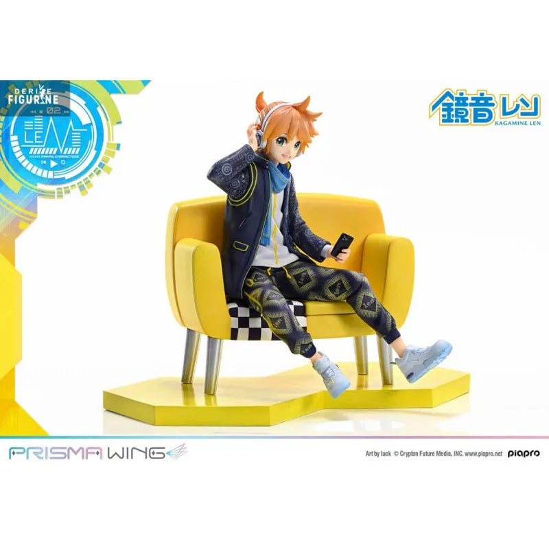 Piapro Characters Figurine Kagamine Len Art By Lack Prisma Wing