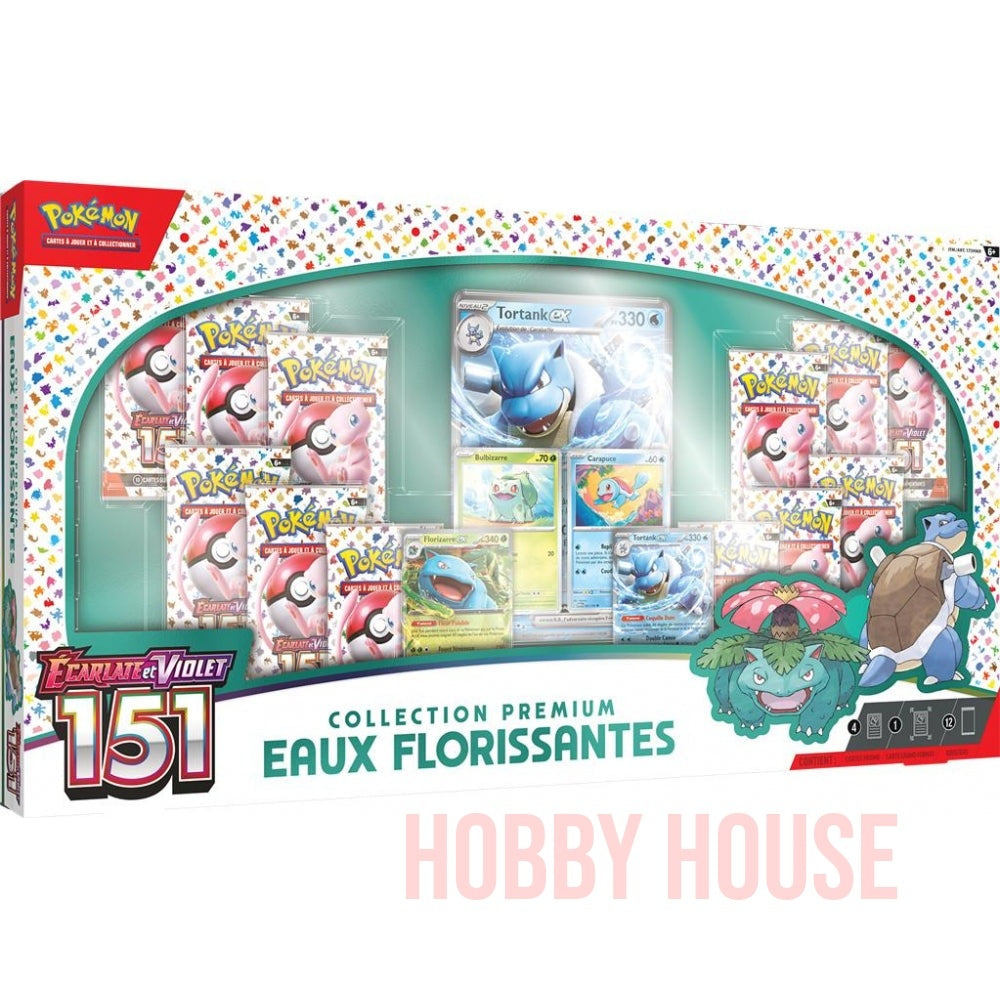Pokémon Coffret 12 Boosters EV3.5 Ecarlate et Violet 151 Collection Premium