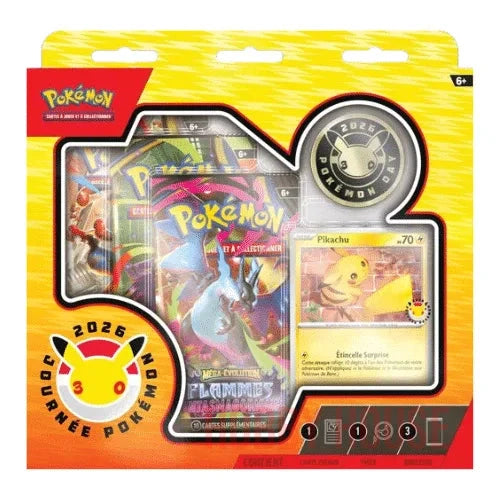 Pokémon Coffret 30 Ans Journée 2026 Pikachu Pokémon Day FR