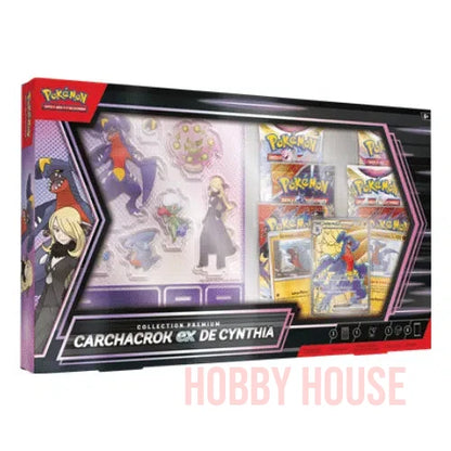 Pokémon Coffret Premium Carchacrok-ex de Cynthia VF