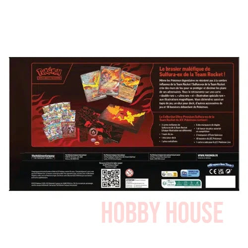 Pokemon Coffret Ultra Premium Sulfura Ex VF