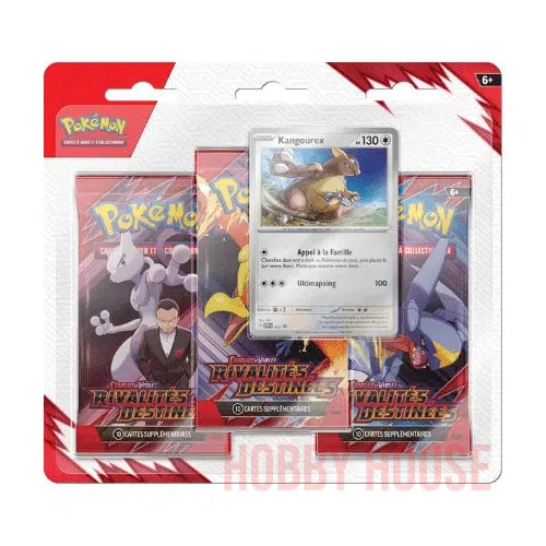 Pokemon Tri Pack EV10 Rivalités Destinées Kangourex VF