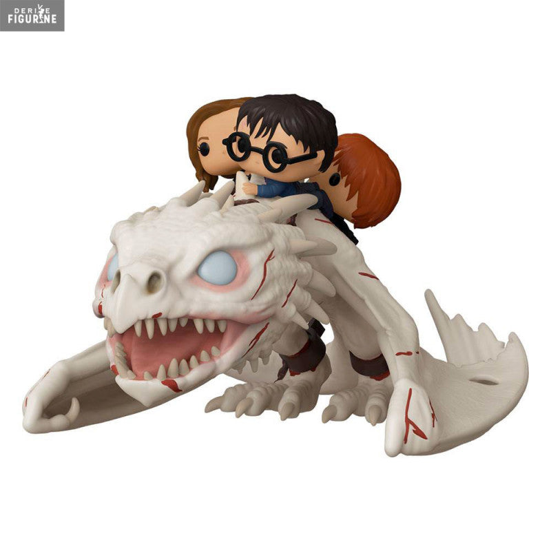 Pop Figurine Harry Ron Hermione With Gringotts Dragon Rides 93