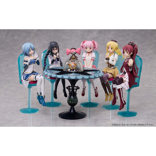Puella Magi Madoka Magica the Movie Rebellion Pack Figurines Tea Party Cake Song Set