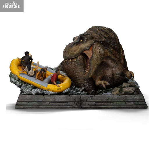 Rebirth Figurine T Rex River Attack Demi Art Scale