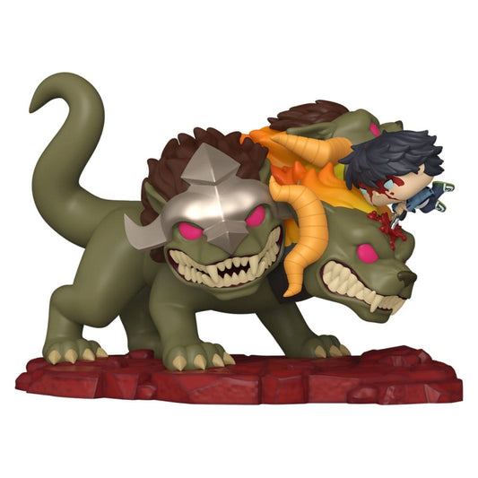 Solo Leveling Figurine Jinwoo Vs Cerberus Pop Deluxe