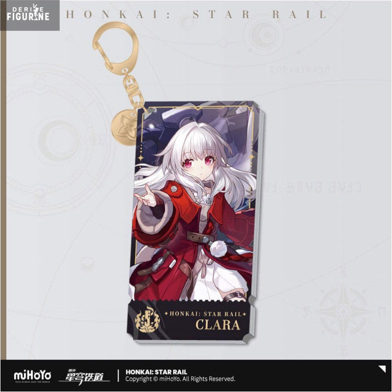 Star Rail Porte Cles Clara