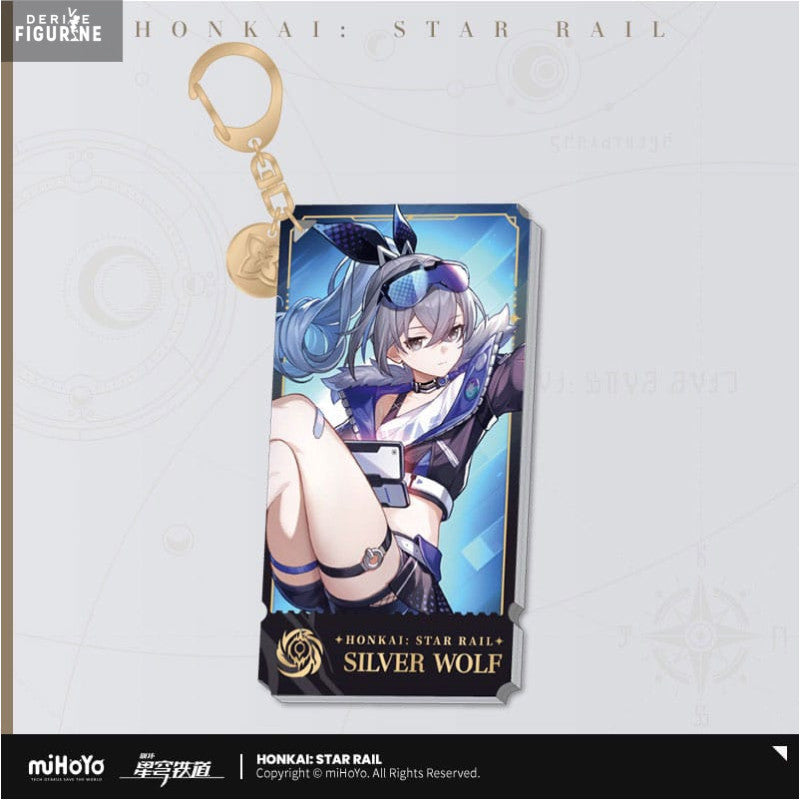 Star Rail Porte Cles Silver Wolf