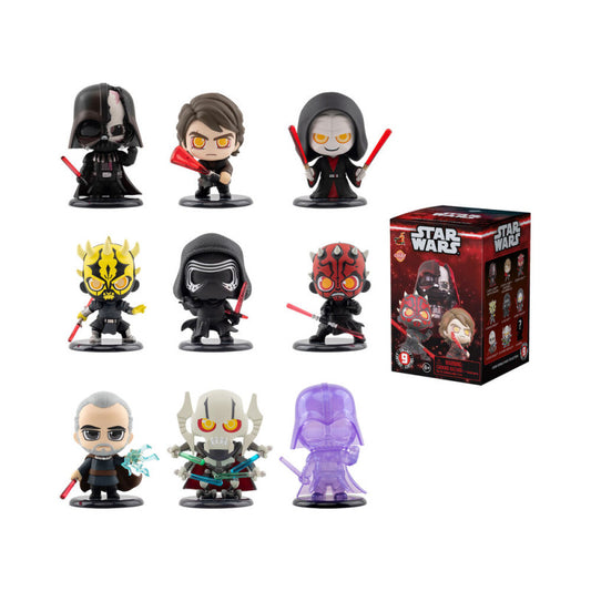 Star Wars Pack 8 Figurines Cosbi Dark Side