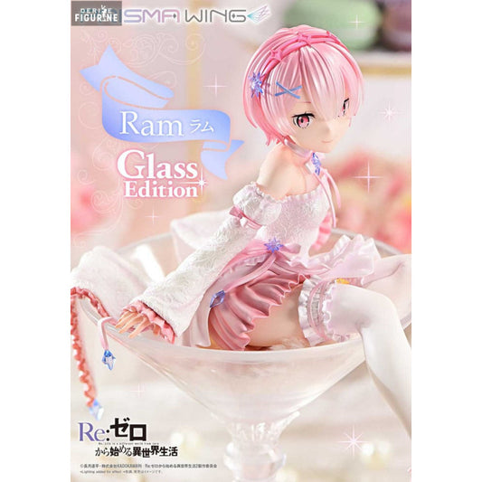 Starting Life In Another World Figurine Ram Glass Edition Prisma Wing