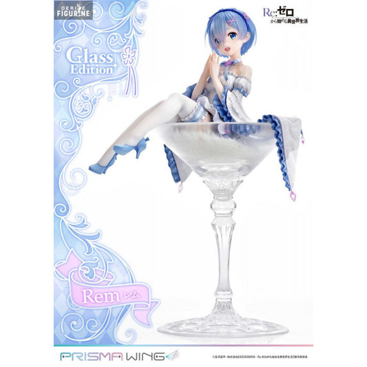 Starting Life In Another World Figurine Rem Glass Edition Prisma Wing