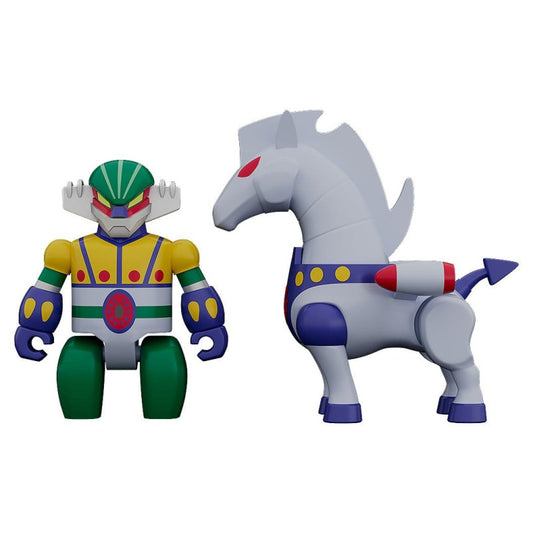 Steel Jeeg Pack 2 Figurines Steel Jeeg Pantheroid Set Brickroid