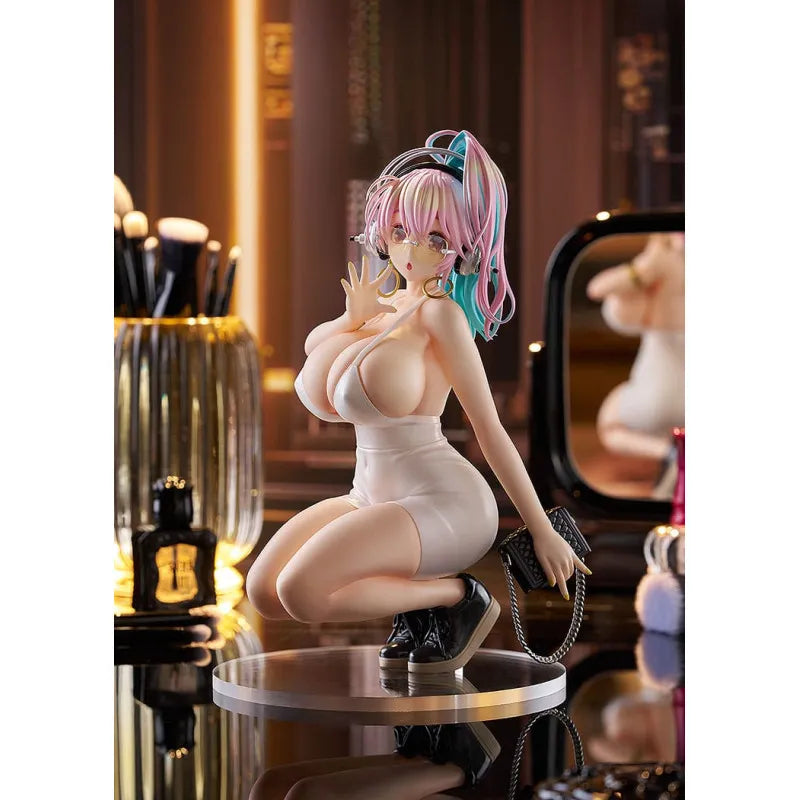 Super Sonico Figurine Super Sonico 15Th Mini Dress Pop Up Parade l'Size
