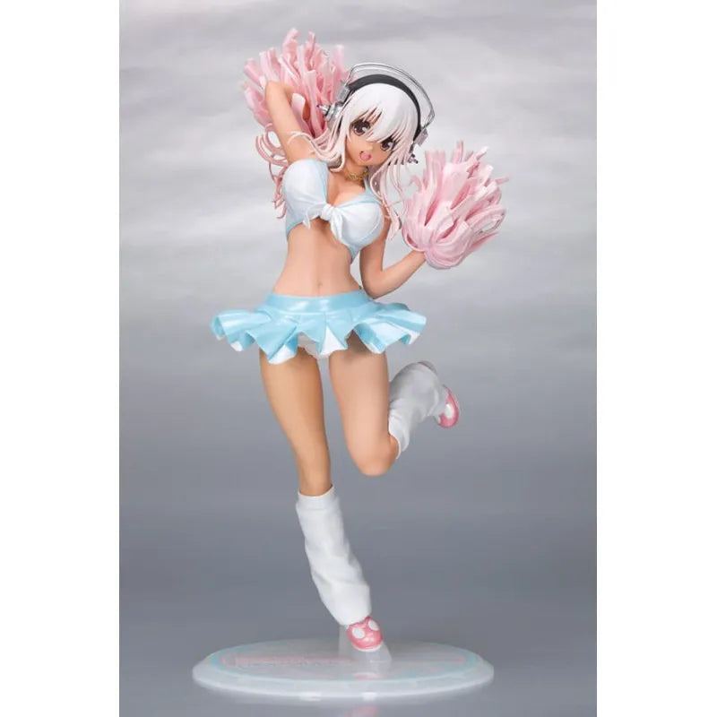 Super Sonico Figurine Super Sonico Cheer Girl Sunkissed