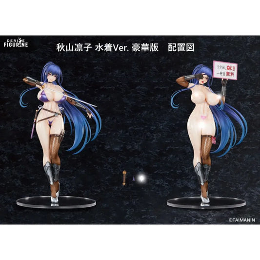 Taimanin Rpgx Figurine Rinko Akiyama Swimsuit Dx Edition
