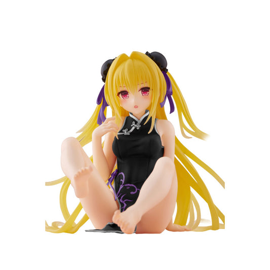 To Love Ru Darkness Figurine Golden Darkness Renewal Chinese Dress Desktop Cute Figure