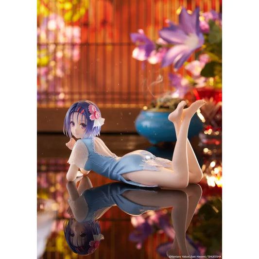To Love Ru Darkness Figurine Haruna Sairenji Chinese Dress Desktop Cute Figure