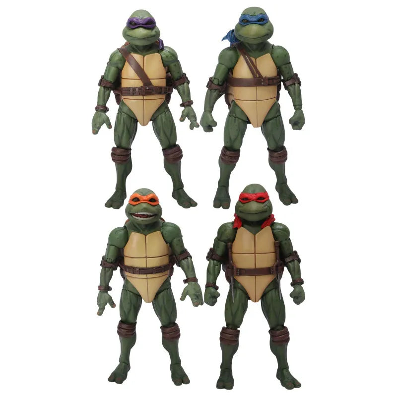 Tortues Ninja Pack 4 Figurines Teenage Mutant Ninja Turtles 1990 Movie One12
