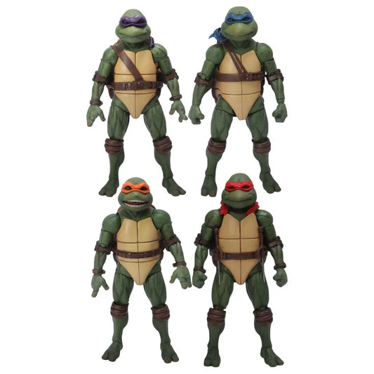 Tortues Ninja Pack 4 Figurines Teenage Mutant Ninja Turtles 1990 Movie One12