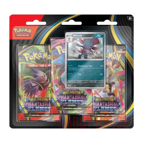 Pokémon Tri-Pack ME02 Flammes Fantasmagoriques VF