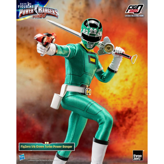 Turbo Figurine Green Turbo Power Ranger Figzero