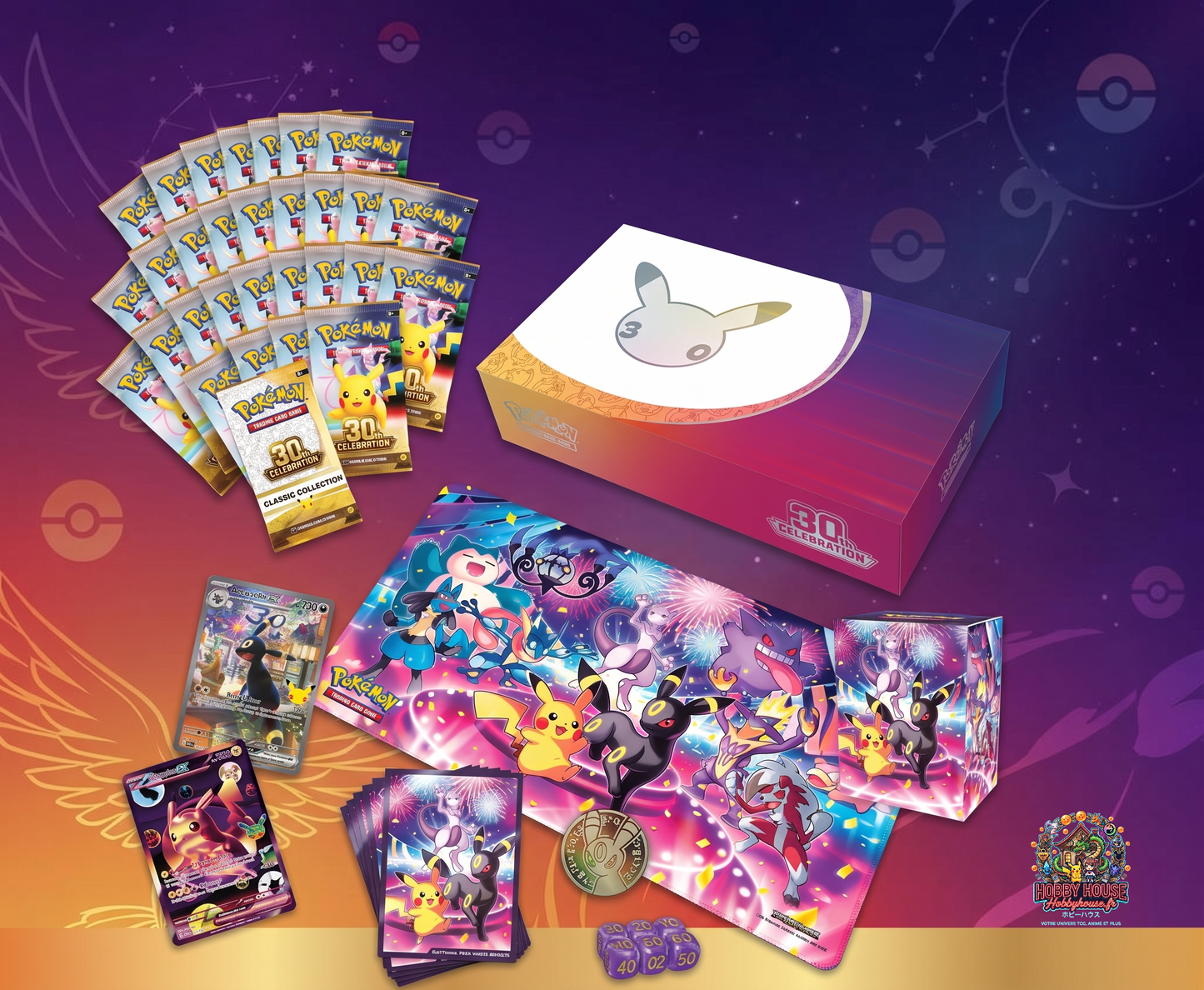 UPC 30TH Anniversaire Pokémon  Noctali (FR)