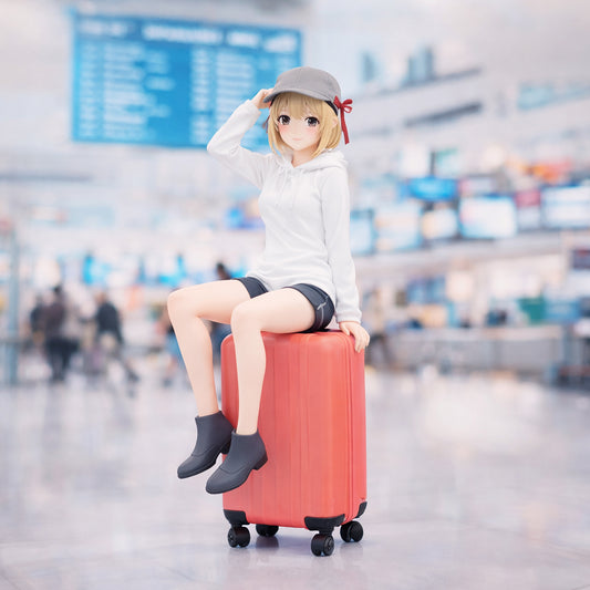 Relax Time  Chisato Nishikigi (Lycoris Recoil) Red suitcase