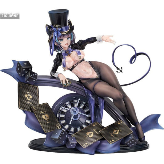 Figurine Cheshire the Cat In the Magic Hat