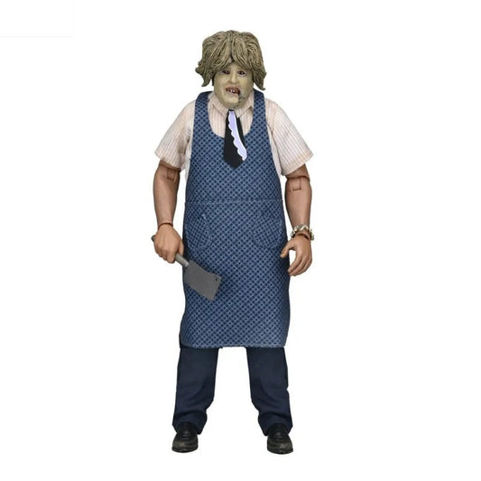 Figurine Leatherface With Old Lady Mask Clothed