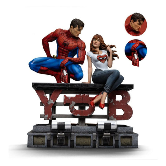 Figurine Spider Man Mary Jane Art Scale