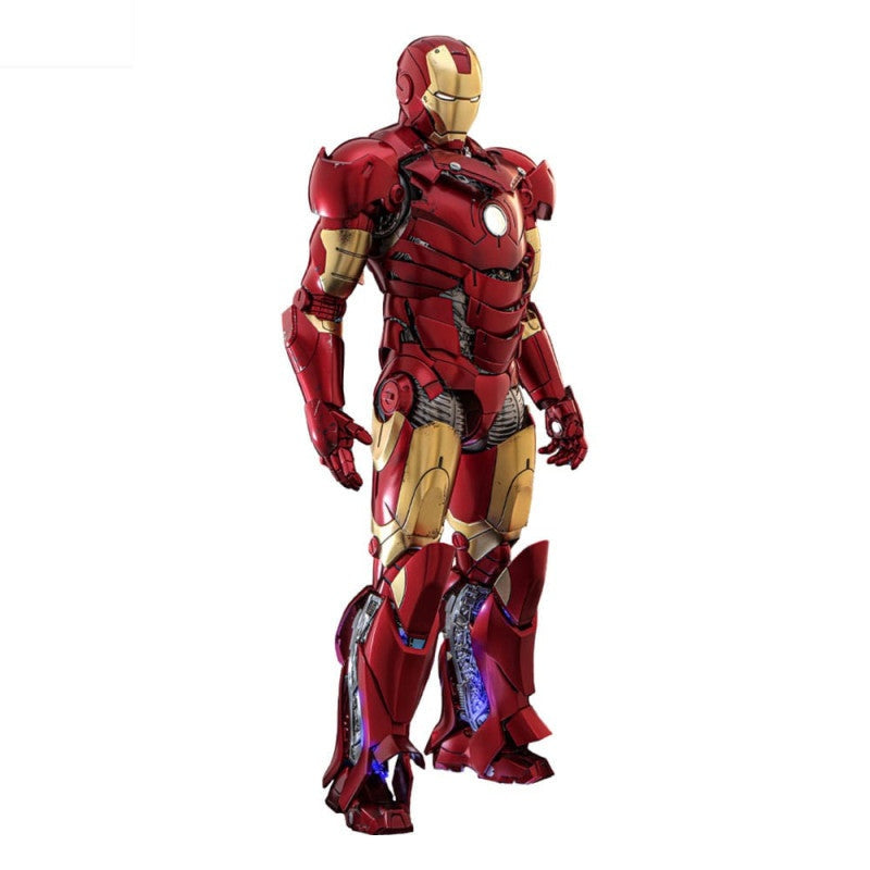 Marvel Figurine Iron Man Mark Iii Armor Suit Up Version Movie Masterpiece