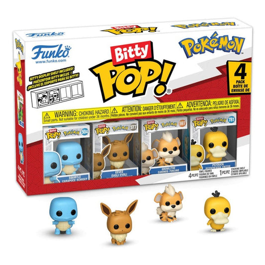 Pack 4 Figurines Bitty Pop Vinyl Series 4
