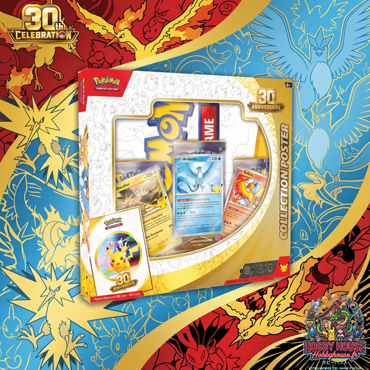 Coffret Poster 30TH Anniversaire Pokémon (FR)