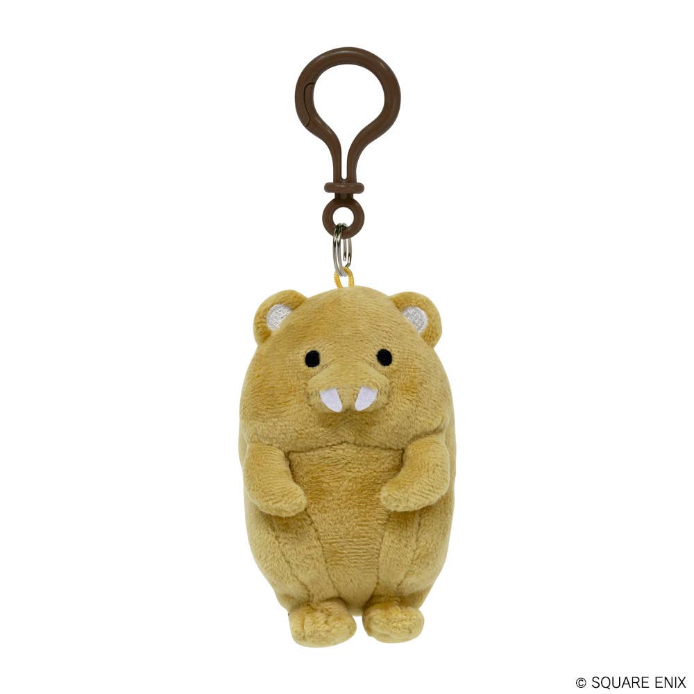 FINAL FANTASY XIV Plushie Keychain - Giant Beaver