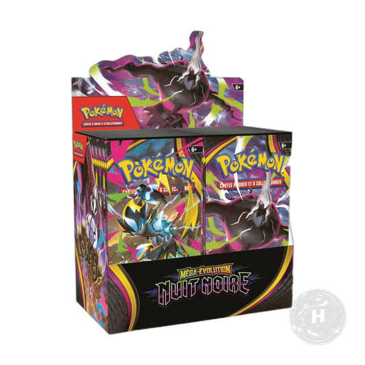 Display Pokémon Méga-Évolution ME05 Nuit Noire (FR)