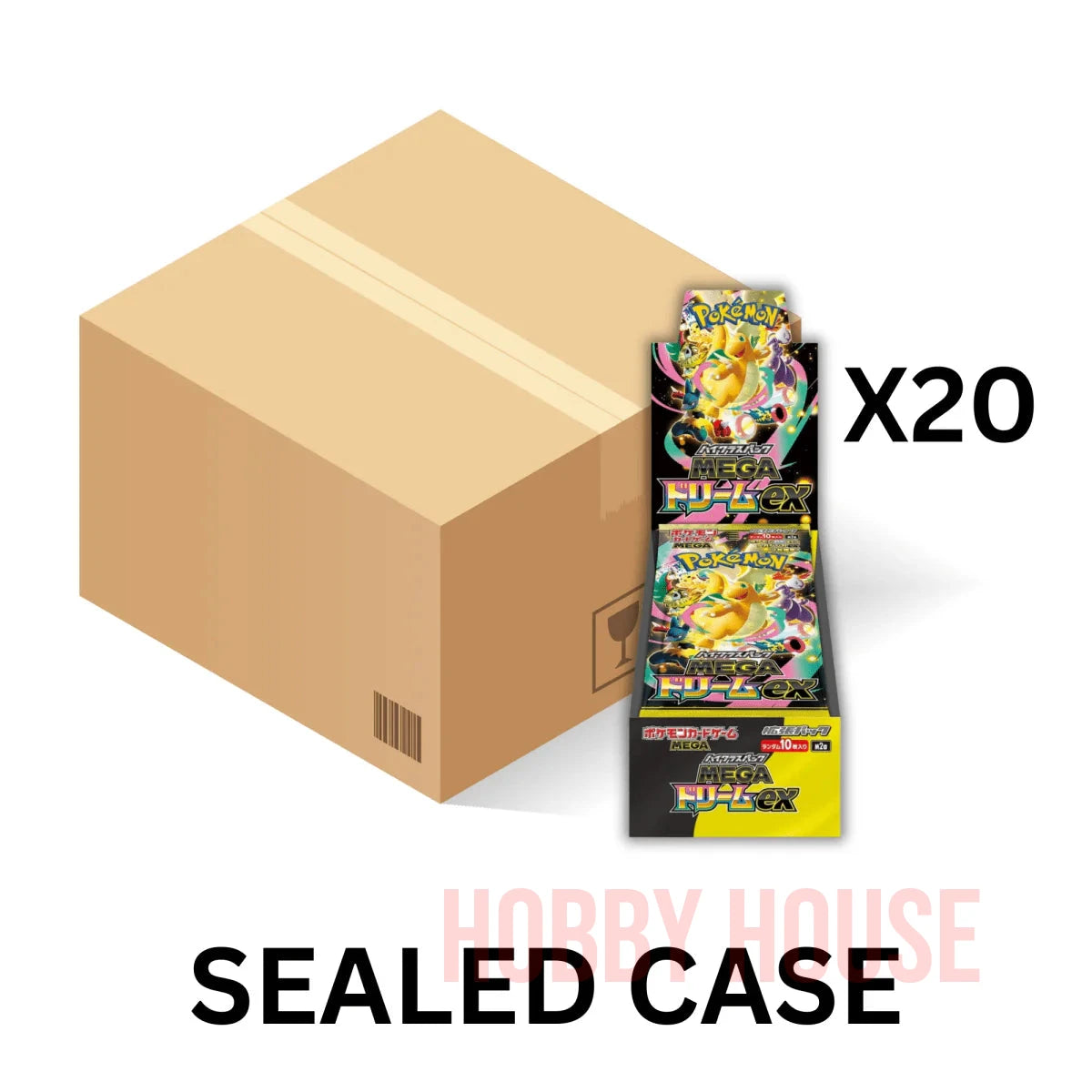 Pokémon MEGA Dream EX Booster Box Japonaise M2A