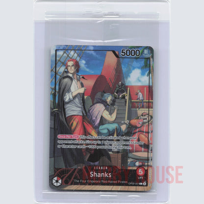 One Piece Card Game Shanks Leader OP09-001 Promo