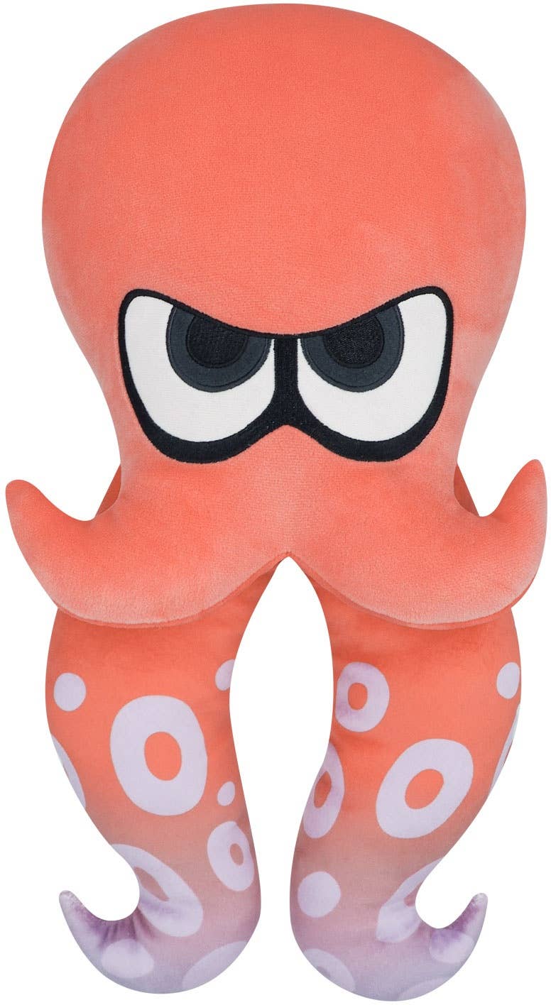 Splatoon 3: ALL STAR COLLECTION Plush Toy SP40 Octopus Red (M)
