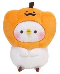 Kanahei's Small Animals Piske & Usagi Pisuke Wearing a Pumpkin