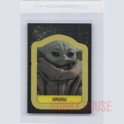Star Wars 2025 Topps Meiyo Grogu Chrome Sticker /50