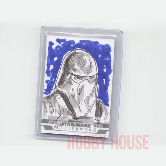 Star Wars Masterwork Sketch Card Artwork Signed Basak Karman 1/1
