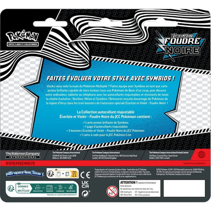 Pokémon - Tri-Pack 3 Boosters EV10.5 Foudre Noir : Symbios