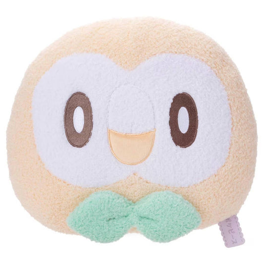 Pokepiece Stuffed Toy Face cushion Rowlet
