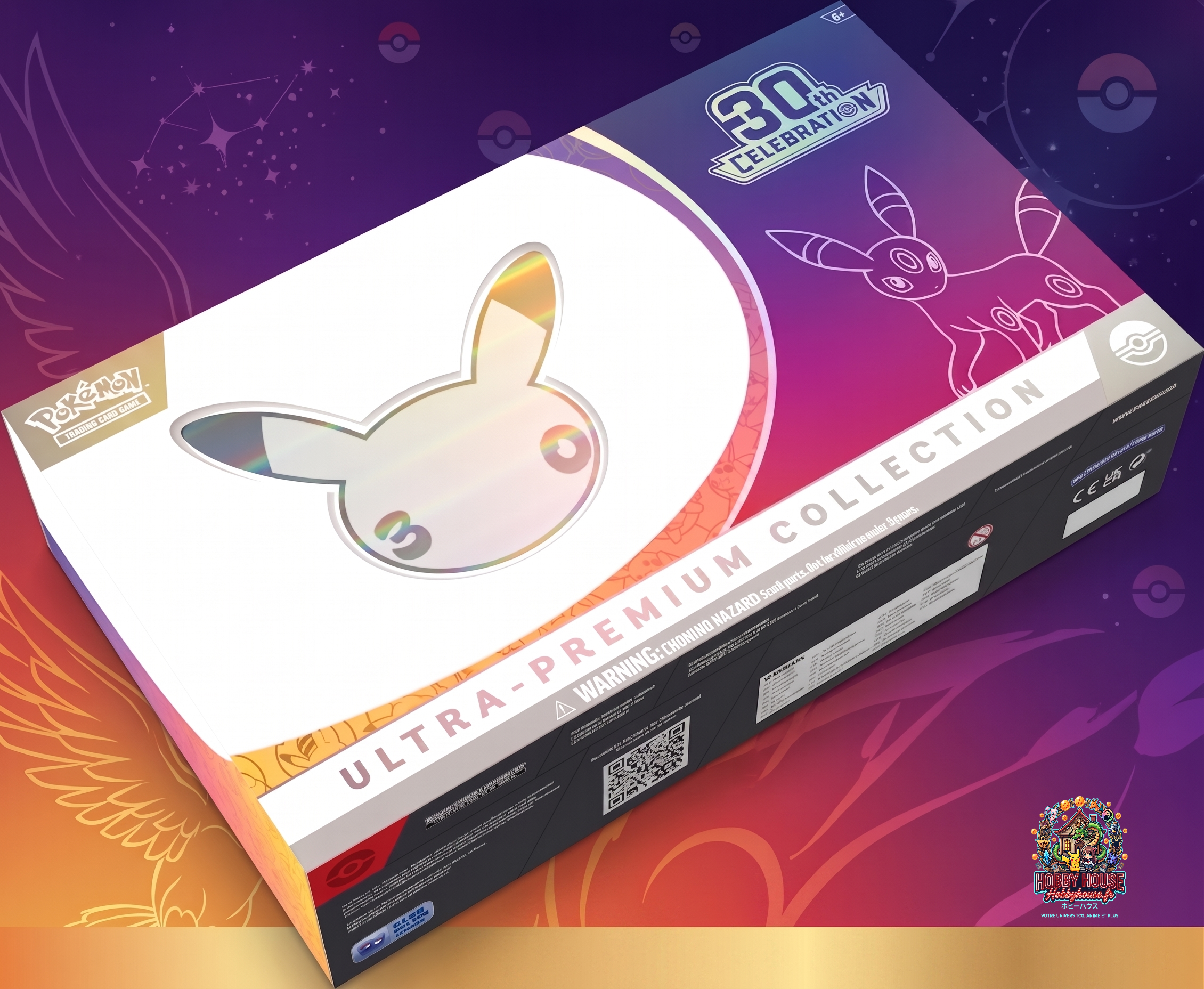 UPC 30TH Anniversaire Pok mon Noctali FR Hobby House