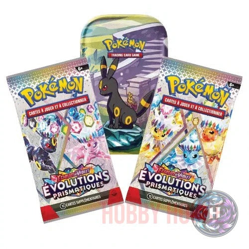 Display Mini Tins EV8.5 Évolutions Prismatiques VF