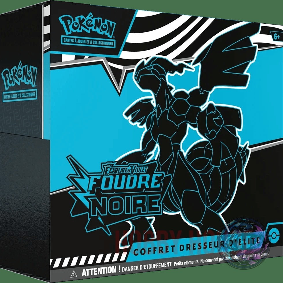 Coffret Dresseur d'Elite Pokémon Écarlate et Violet Foudre Noire Zekrom EV10.5