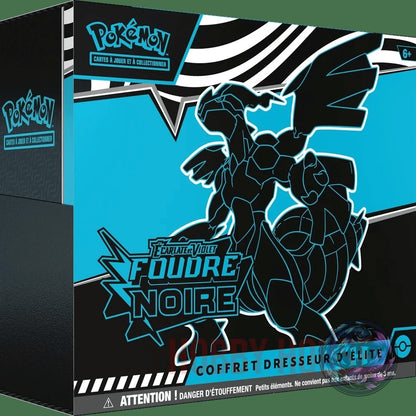 Coffret Dresseur d'Elite Pokémon Écarlate et Violet Foudre Noire Zekrom EV10.5